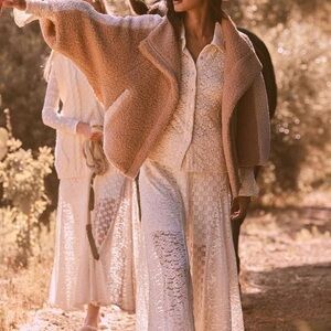 Color block Sherpa Jacket